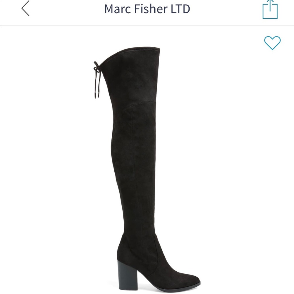Marc Fisher Arletta Knee High Boots 7.5
